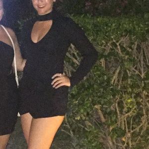 Lulus black long sleeve top